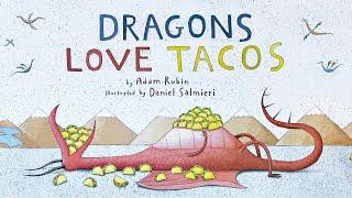 Dragons Love Tacos –  Read aloud kids book in full screen with music and effects!