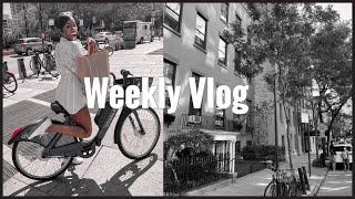 Weekly Vlog | bike riding in nyc, retail therapy & healthy routines