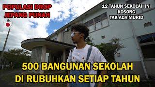 POPULASI JEPANG DROP ! 500 SEKOLAH DI RUBUHKAN SETIAP TAHUN ! ENGGAN PUNYA ANAK !!