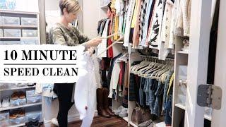 10 Minute SPEED CLEAN | My Intentional Life