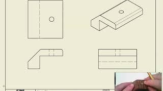 Hidden Lines in Multiview Sketches