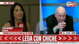 Leda: "Soy una simple discípula de Dios, no me siento más que nadie"