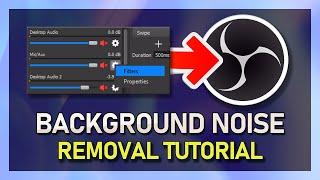 Reduce Keyboard Clicks & Background Noises in OBS Studio