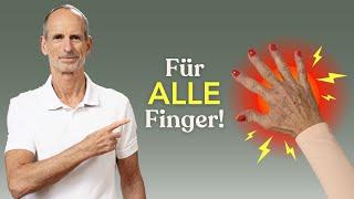 Unsere TOP 3 Übungen bei Fingergelenks-Arthrose! 