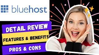 Bluehost Review Pros And Cons Bluehost Web Hosting