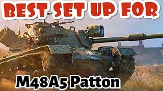 Best load out for the M48A5 Patton World of Tanks Console wot console