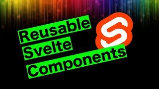 Create a Svelte Custom Element and Pass Arrays and Strings To It