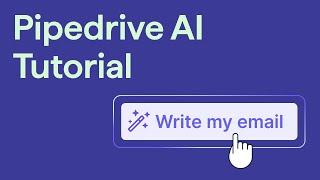  Pipedrive AI Tutorial - Learn how to make sales faster and smarter