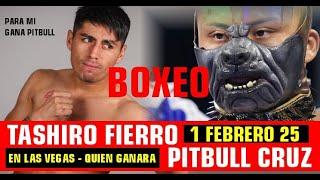 Isaac ‘Pitbull’ Cruz vs Ángel Tashiro Fierro: ¡Choque de Titanes este 1 de Febrero 2025!