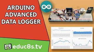 Arduino Project: Advanced Datalogger with ATMEGA328, BMP180, DHT22, BH1750 and sd card