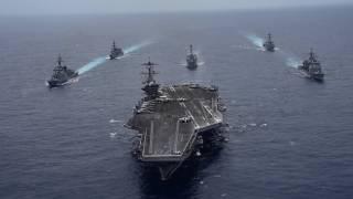 USS Carl Vinson in the Philippine Sea