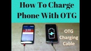 how to make OTG power sharing charger for mobile