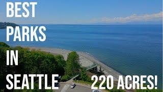 Explore Carkeek Park one of Seattle's Best and Largest Parks! | 4K | Seattle, Washington