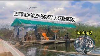 rakit terpal hijau yang sangat meresahkan sekali || mancing jatiluhur terbaru