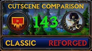 Warcraft 3: Reforged vs Classic Cutscene Comparison #143 - Unfinished Business