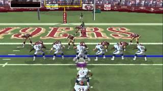 Madden NFL 2005 - aznpikachu215 (Me) vs. 49ers - Gameplay (Players as of March 13, 2012 Rosters)