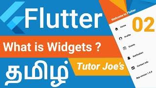 widgets in Flutter  தமிழ்  | Mobile Apps Development | Types of Flutter Widgets | Android | iOS