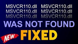 MSVCR110 dll Missing: Reinstalling Program May Fix Code Execution Error