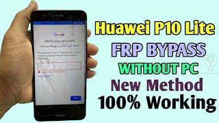 Huawei P10 lite google account bypass |Huawei P10 lite frp bypass|