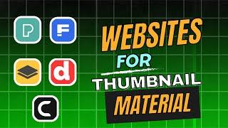 5 websites every youtuber should use for thumbnail material