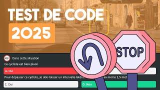 Test Code de la Route 2025 - Série 75