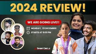 Best Moments from Indian Sports in 2024! | 2024 Indian Sports Review | Sport Circle Live