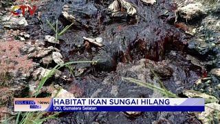 Sungai Pedamaran di Sumatra Selatan Diduga Tercemar Limbah Pabrik Sawit #BuletiniNewsPagi 16/07