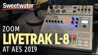 Sweetwater at AES 2019 — Zoom LiveTrak L-8