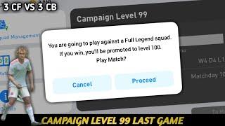 How Difficult is Campaign Lvl 100 | Legends vs Legends | Pes 2020 Mobile