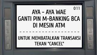 Cara Ganti PIN m-Banking BCA di ATM