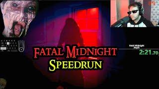  Fatal Midnight Speedrun in 14:49 New Horror Game 2024 