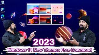 How to Get Windows 11 New Themes Free || Windows 11 In built Hidden Themes || New Themes Win 11 ||