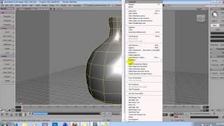 Softimage XSI Tutorial  -  Modeling Twisted Vase