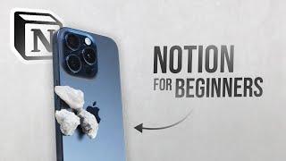 How to Use Notion for Beginners on iPhone (full guide)