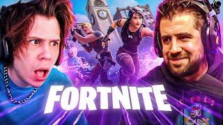 FORTNITE pero NONI no PARA de LAMERLE las BOLAS a RUBIUS