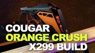 Cougar Orange Crush Time Lapse Build: ASRock X299, i7-7800X, ZOTAC 1080 Ti, EK Fluid Gaming