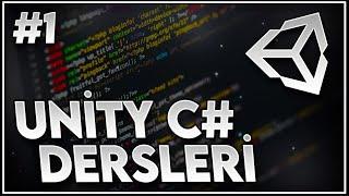 Unity C# Kodlama Dersleri - Ders 1 (İlk Script)