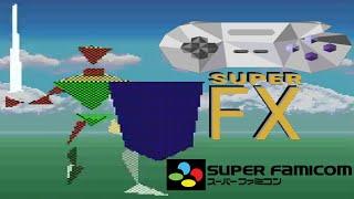 (Super FX) Prototype Super FX Link Attacking on Corneria (3D Model) (with Star Fox OST / Corneria)