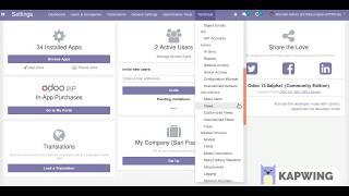 How To Change Order of Menu in Odoo