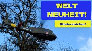 Fly Wing UH-1 Huey: Absturzsicherer GPS RC Hubschrauber