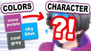  Turning Random Color Names into Characters!  | Arrtx OROS Markers!!