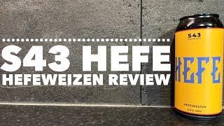 S43 Brewery Hefe Hefeweizen Review | British Craft Beer Review