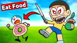 Nobita Eating Every Food  || Funny Game 