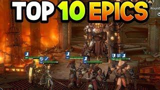 10 Best Epic Champions for Fire Knight's Castle