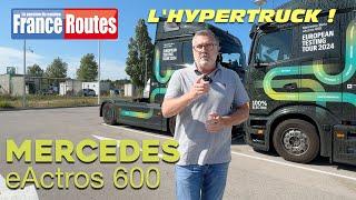 Essai camion électrique : Mercedes eActros 600