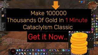 The Best And Greatest AFK Cataclysm Classic WOW Gold Farm Solo Make Thousands Of Gold With This .
