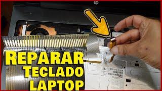 Teclado de LAPTOP NO FUNCIONA | Cómo Reparar Teclado Dañado