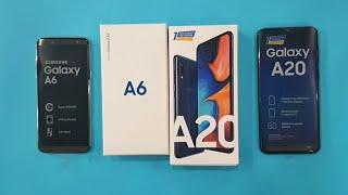 Samsung Galaxy A20 vs Samung Galaxy A6