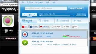 How to download mp3 from MySpace?[New way 2012]