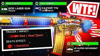 *NEW* HOMELANDER M4 BUILD SHOOTS LASERS in MW2 AFTER UPDATE  (Best M4 Class Setup Tuning Loadout)